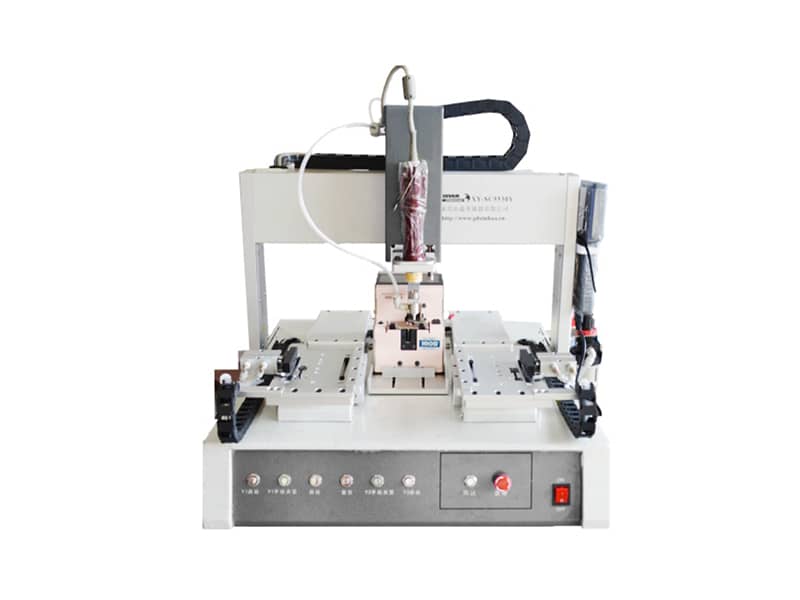 四轴双平台自动锁螺丝机